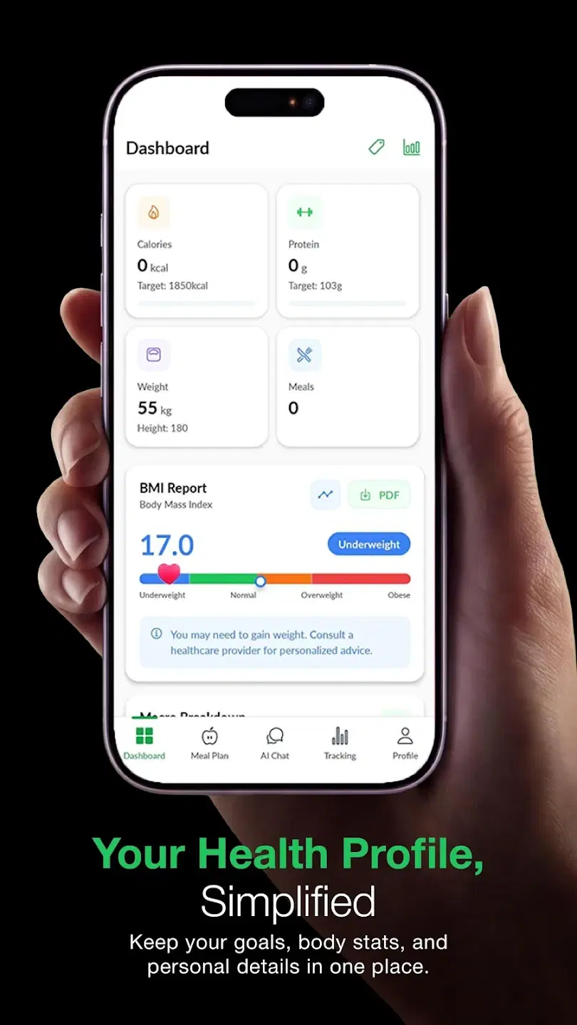 Nutrify.ai mobile app